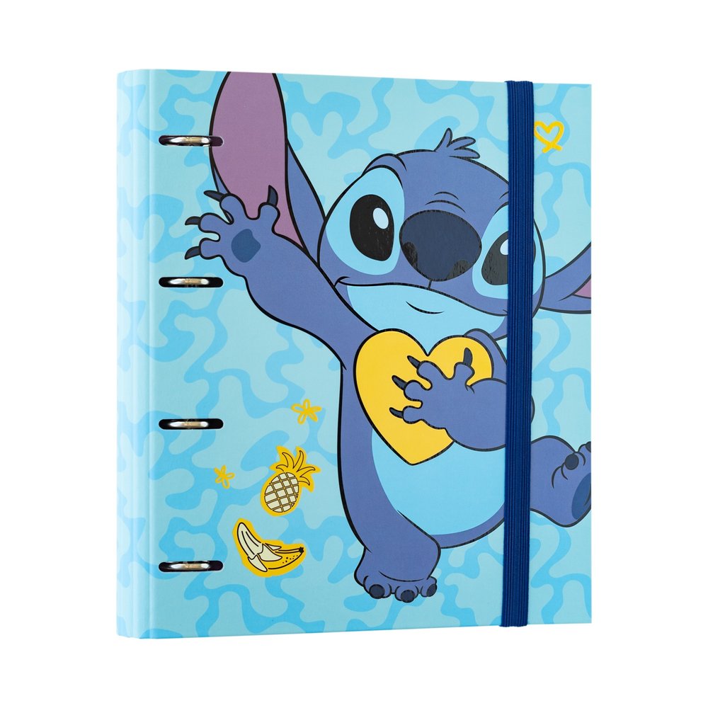 Grupo Erik Disney Lilo & Stitch - Tropical Premium 4Ring Classeur à anneaux - Multicolore
